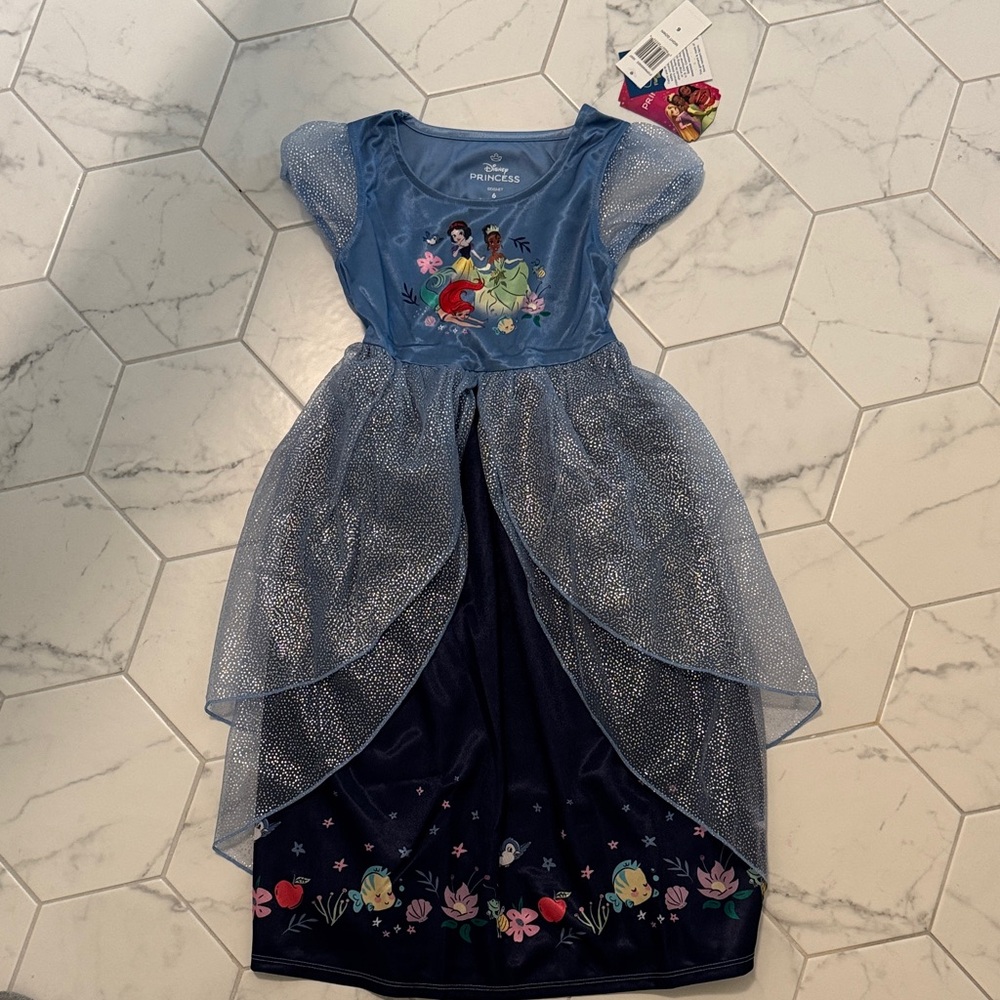 NWT Disney Princess nightgown size 6
